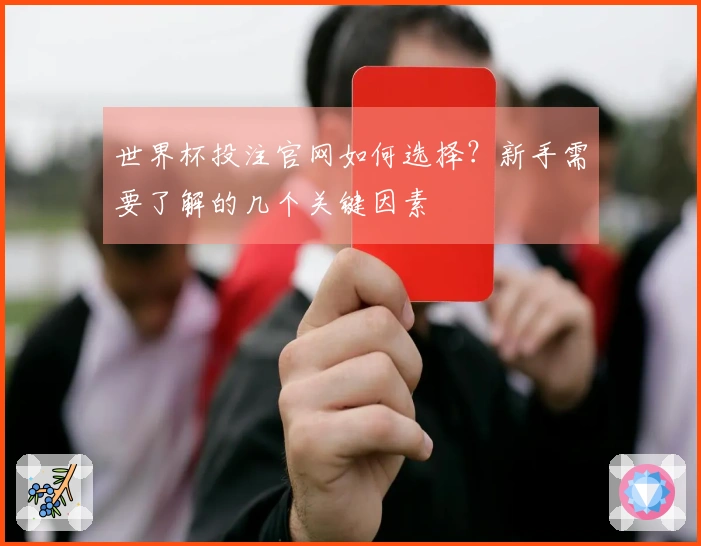世界杯投注官网如何选择？新手需要了解的几个关键因素